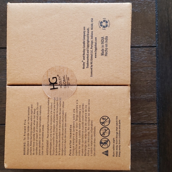 Hosley clear glass tea light candle holders set of 12 - Picture 6 of 6